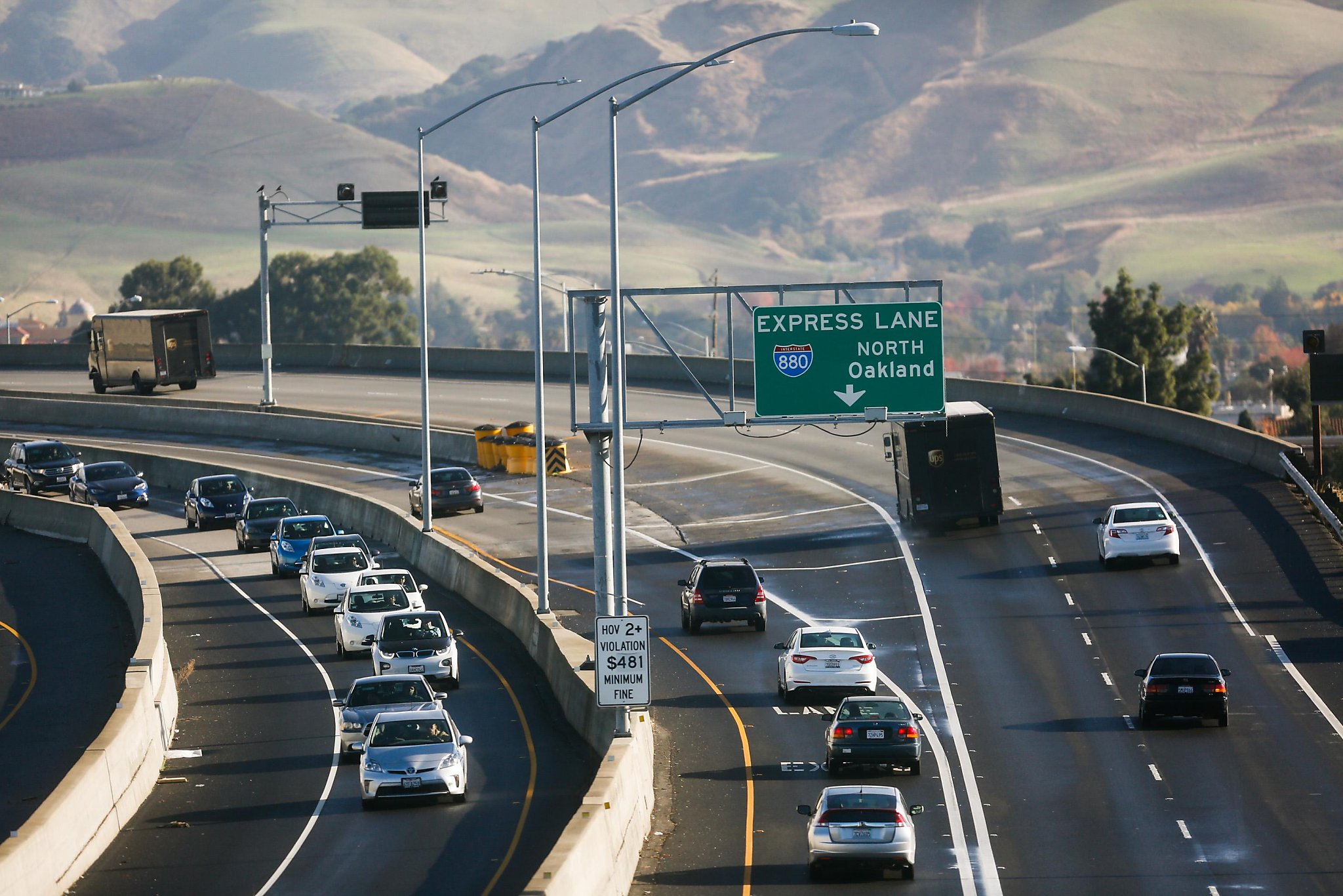I 580 Express Lanes Take Lead In Toll Revenue SFChronicle