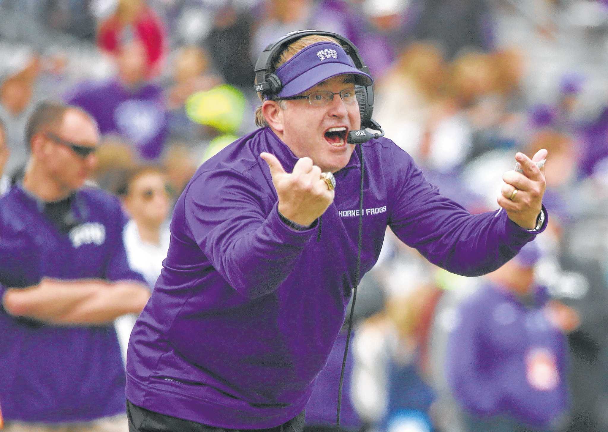 Tcu Coach Gary Patterson Focused On Horned Frogs Not Other Big Programs