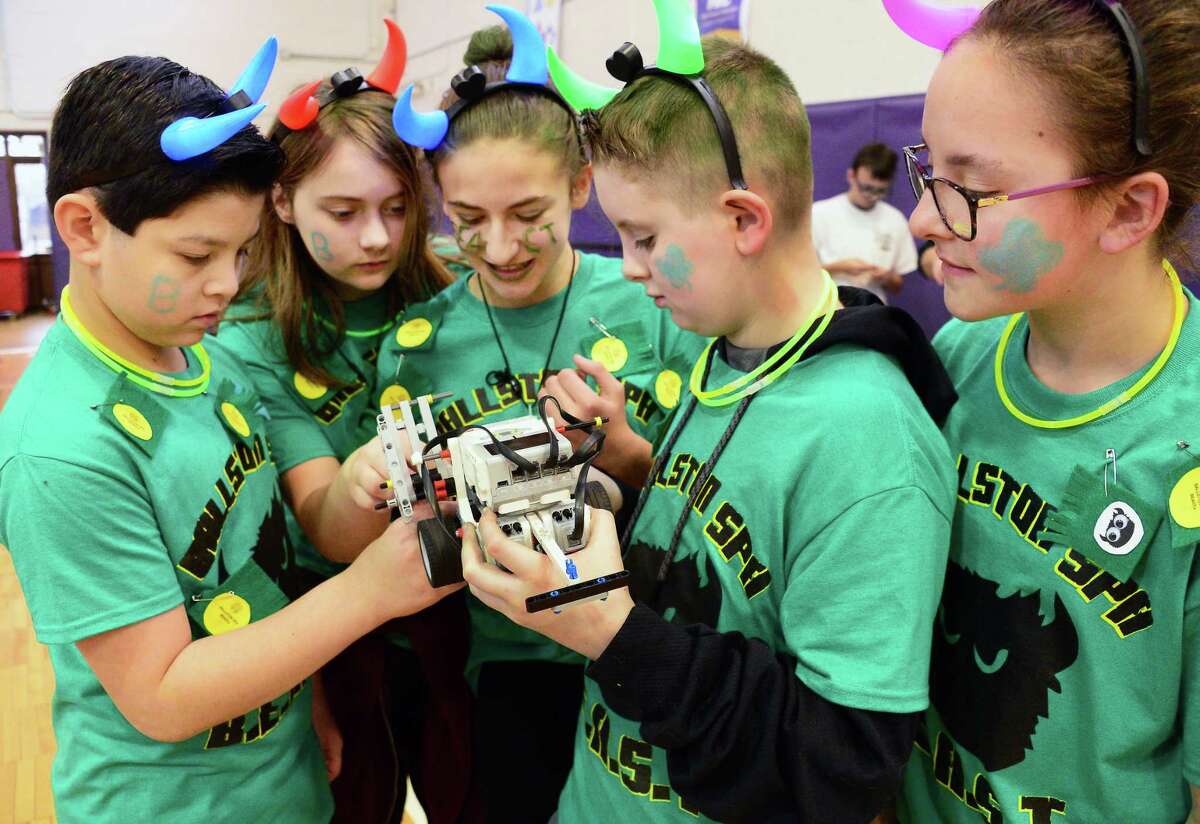 Photos Lego robotics tournament at Ballston Spa High