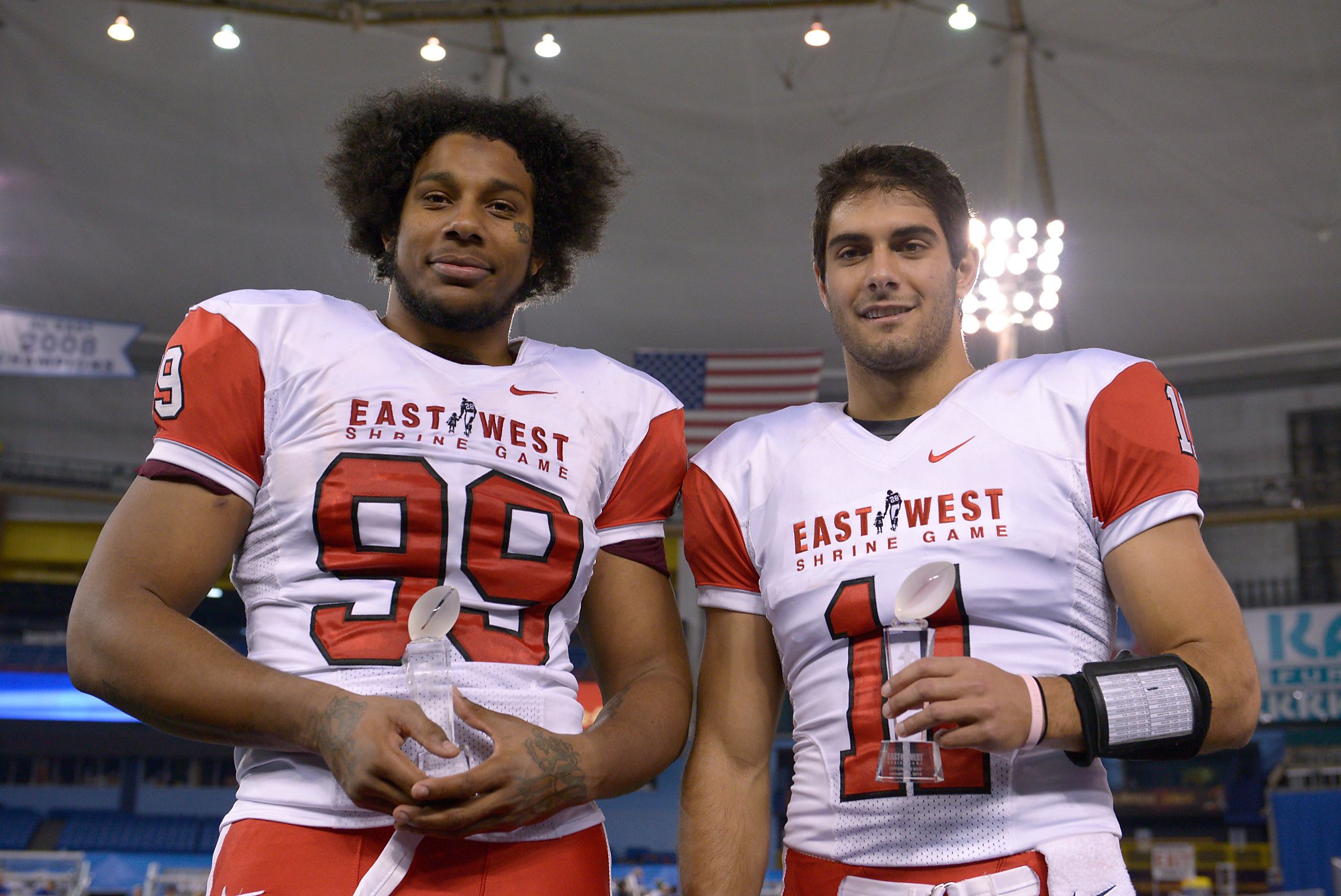 High School Football Jersey Jimmy Garoppolo #10 Mustangs