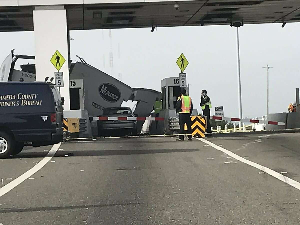 Driver remains in hospital after crash that killed Bay Bridge toll taker