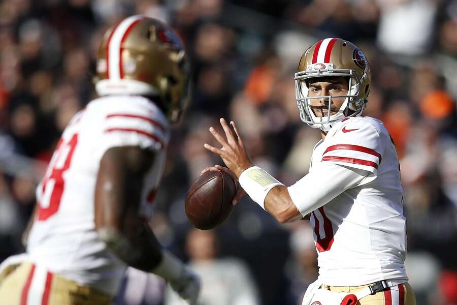 Jimmy Garoppolo Leads 49ers Past Bears Sfchronicle Com
