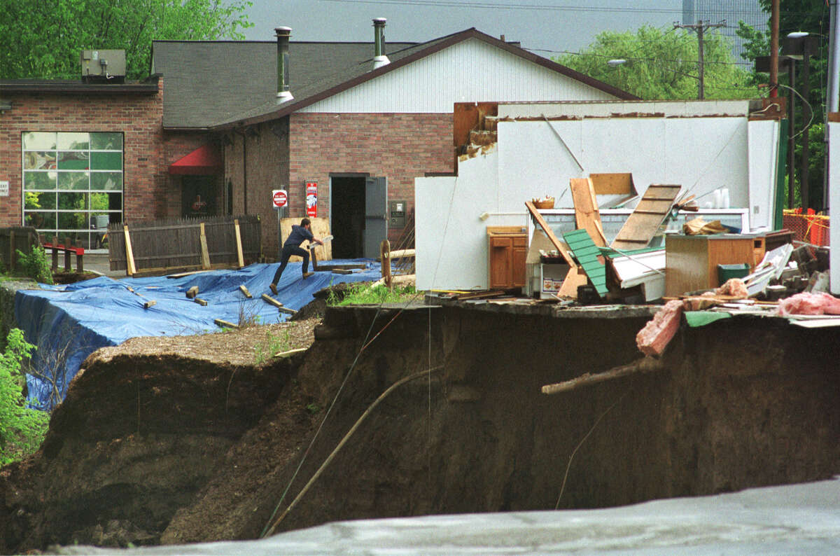 Infrastructure fails Sinkholes, water main breaks, wind and floods