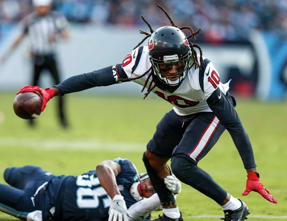 Star receiver DeAndre Hopkins figures to get plenty of targets in the Texans' offense this season.