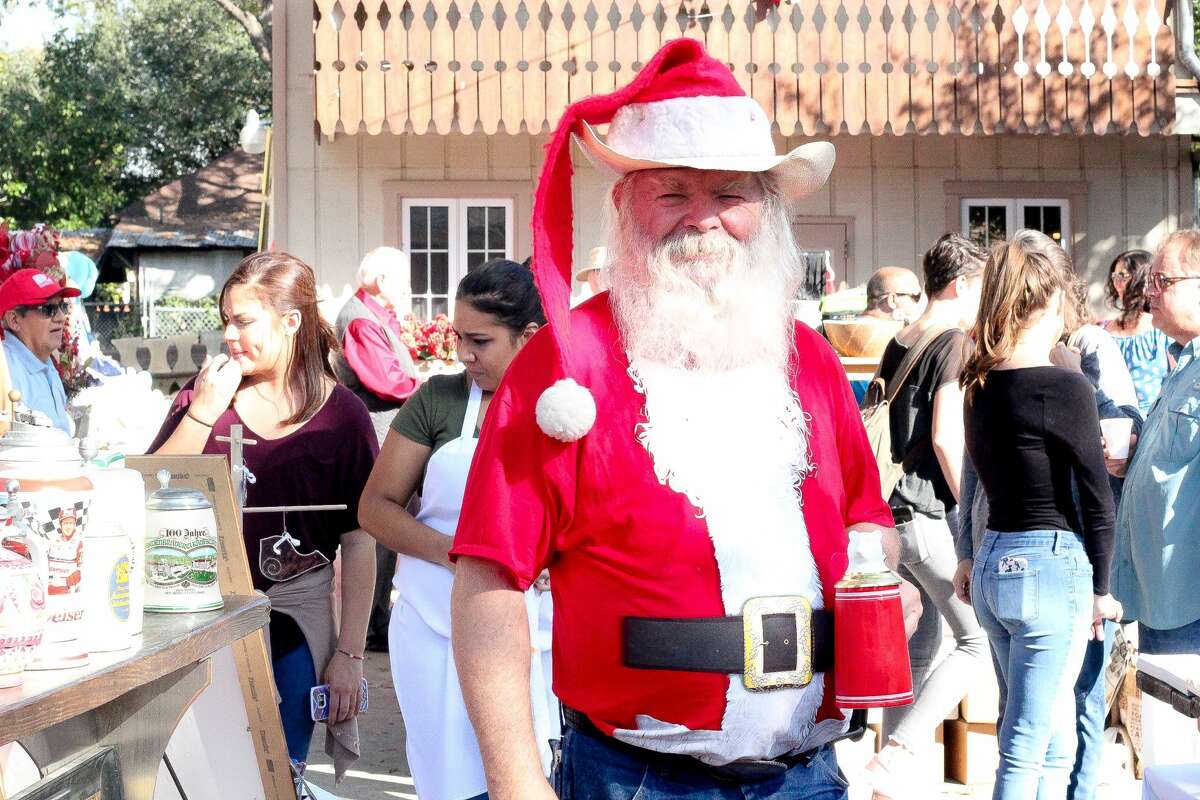 Beethoven Maennerchor was brimming with holiday spirit as Santa Claus, lederhosen and arts and crafts vendors filled the Garten for Kristkindlmarkt on Saturday, Dec. 2, 2017.