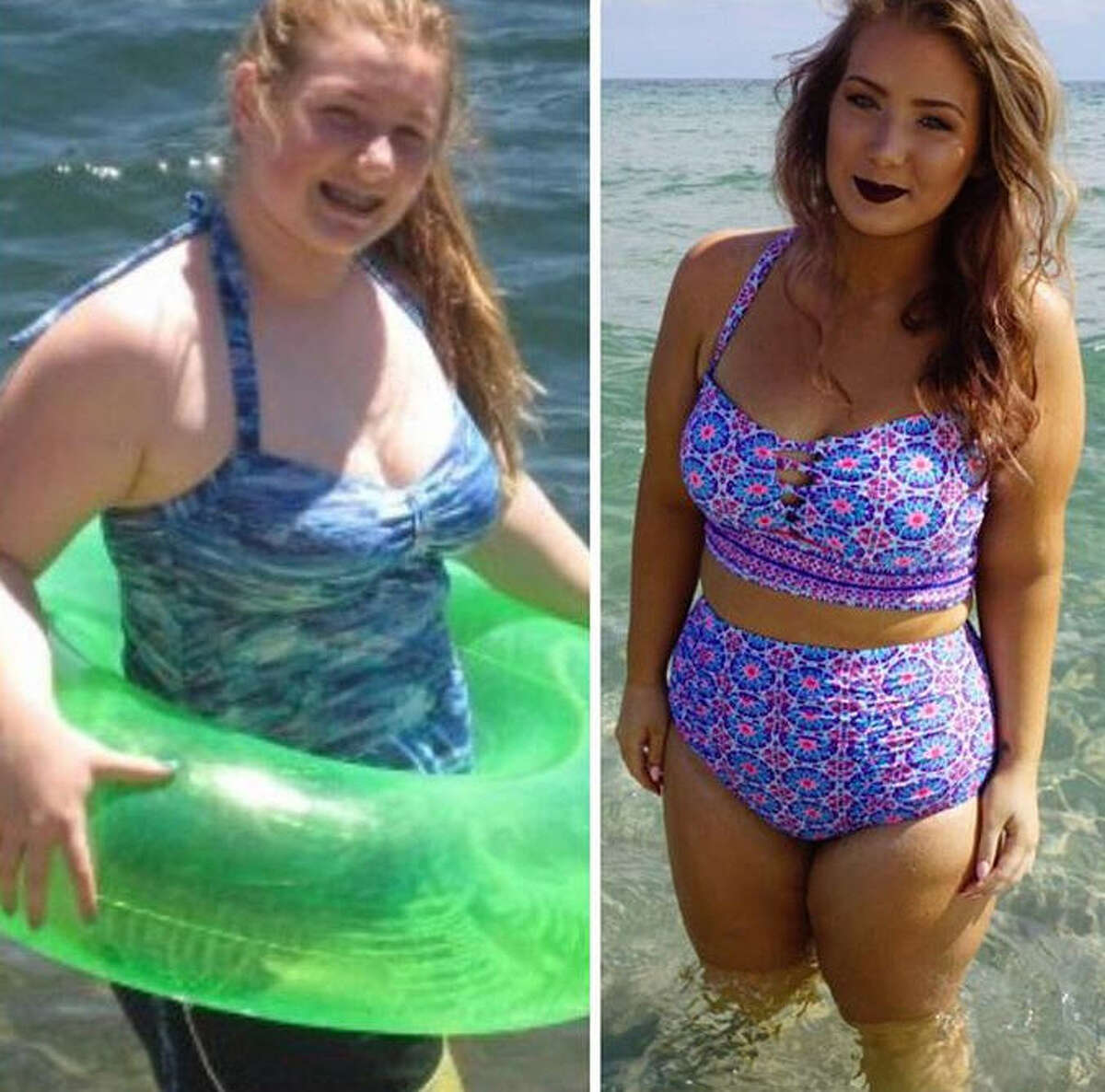 Morgan Bartley, 21, has used Instagram and her 173,000 followers to help hold her accountable during her weight loss journey.