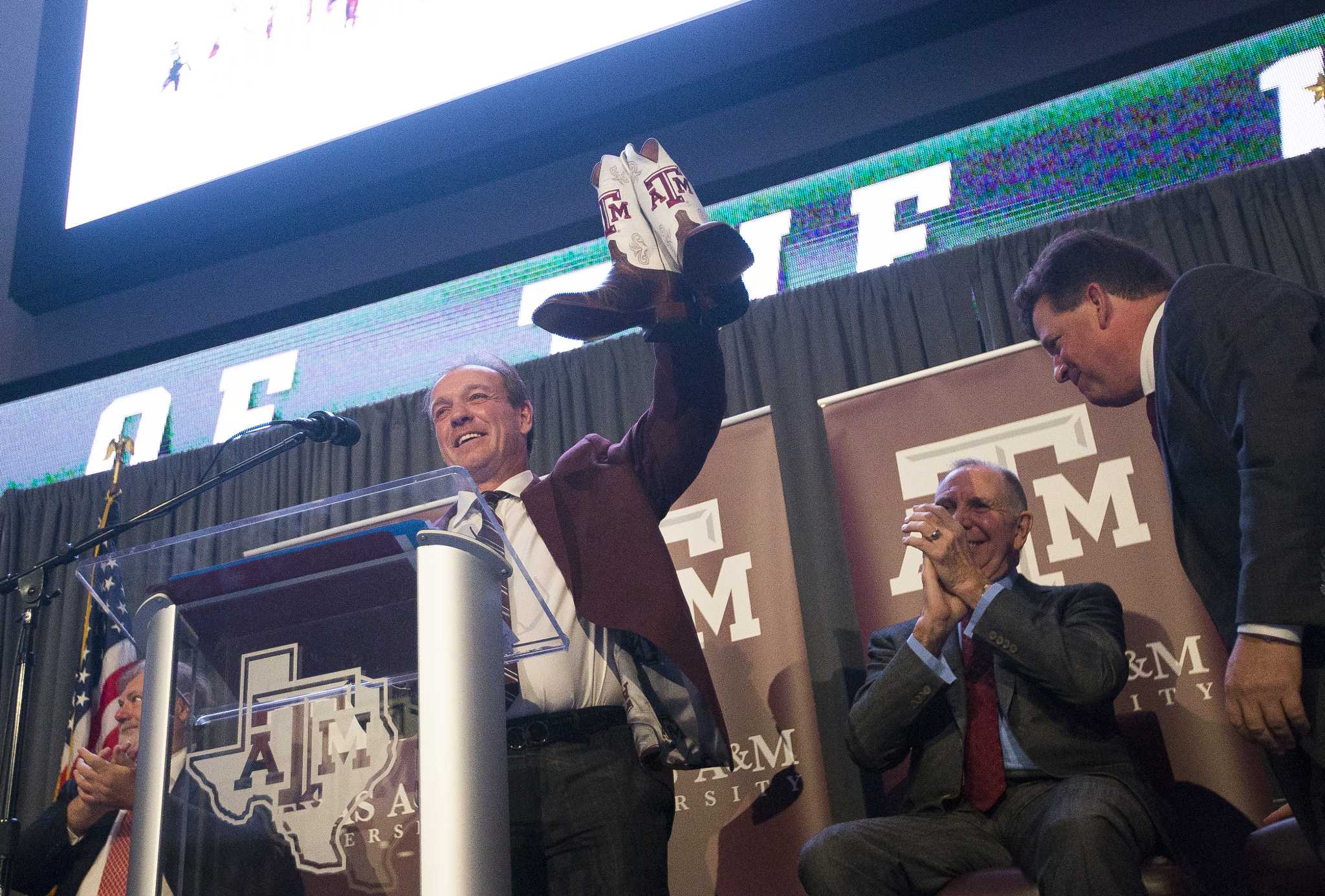 From boots up, Jimbo Fisher a perfect fit at Texas A&M