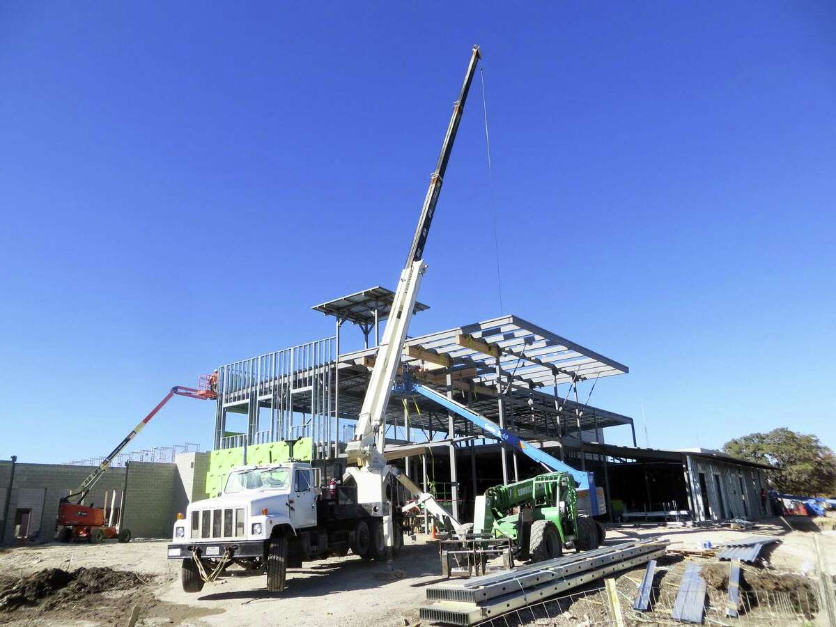 Construction is underway on a new Kendall County jail and sheriff's offices beside the existing law enforcement center on Staudt Street in Boerne.