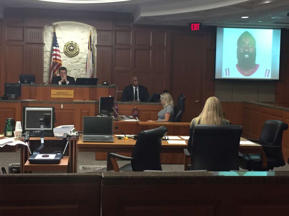 Moses Malone Jr., 38, testifies against Darian Blount for an alleged assault in 2016.