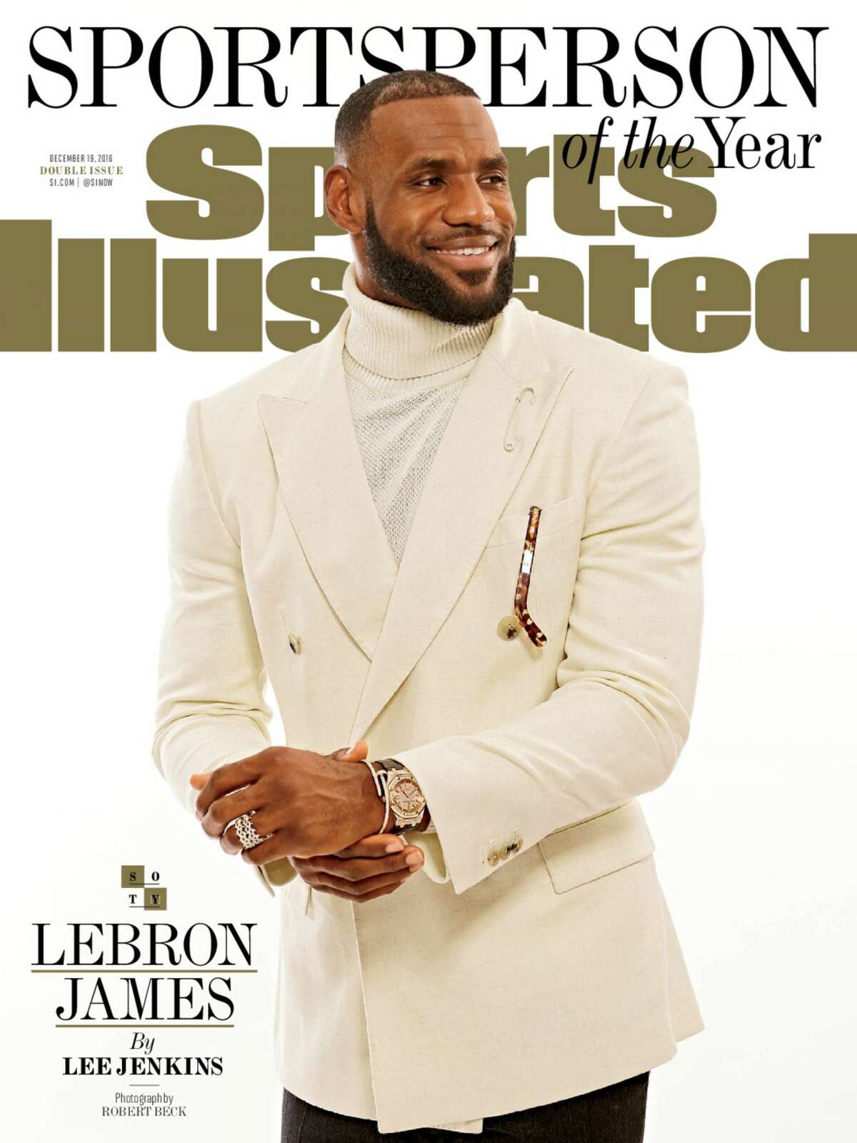 2016 Sports Illustrated Sportsman of the Year LeBron James, led Cleveland Cavaliers to first title in franchise history