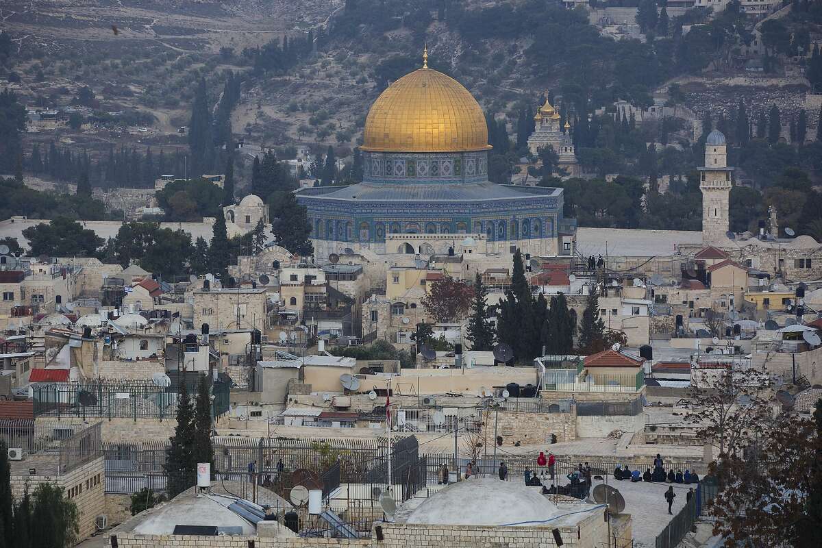 A view of Jerusalem's old city is seen Tuesday, Dec. 5, 2017. U.S. officials have said that President Trump may recognize Jerusalem as Israel's capital this week as a way to offset his likely decision to delay his campaign promise of moving the U.S. Embassy there. Trump's point-man on the Middle East, son-in-law Jared Kushner, later said the president hasn't decided yet what steps to take. (AP Photo/Oded Balilty)