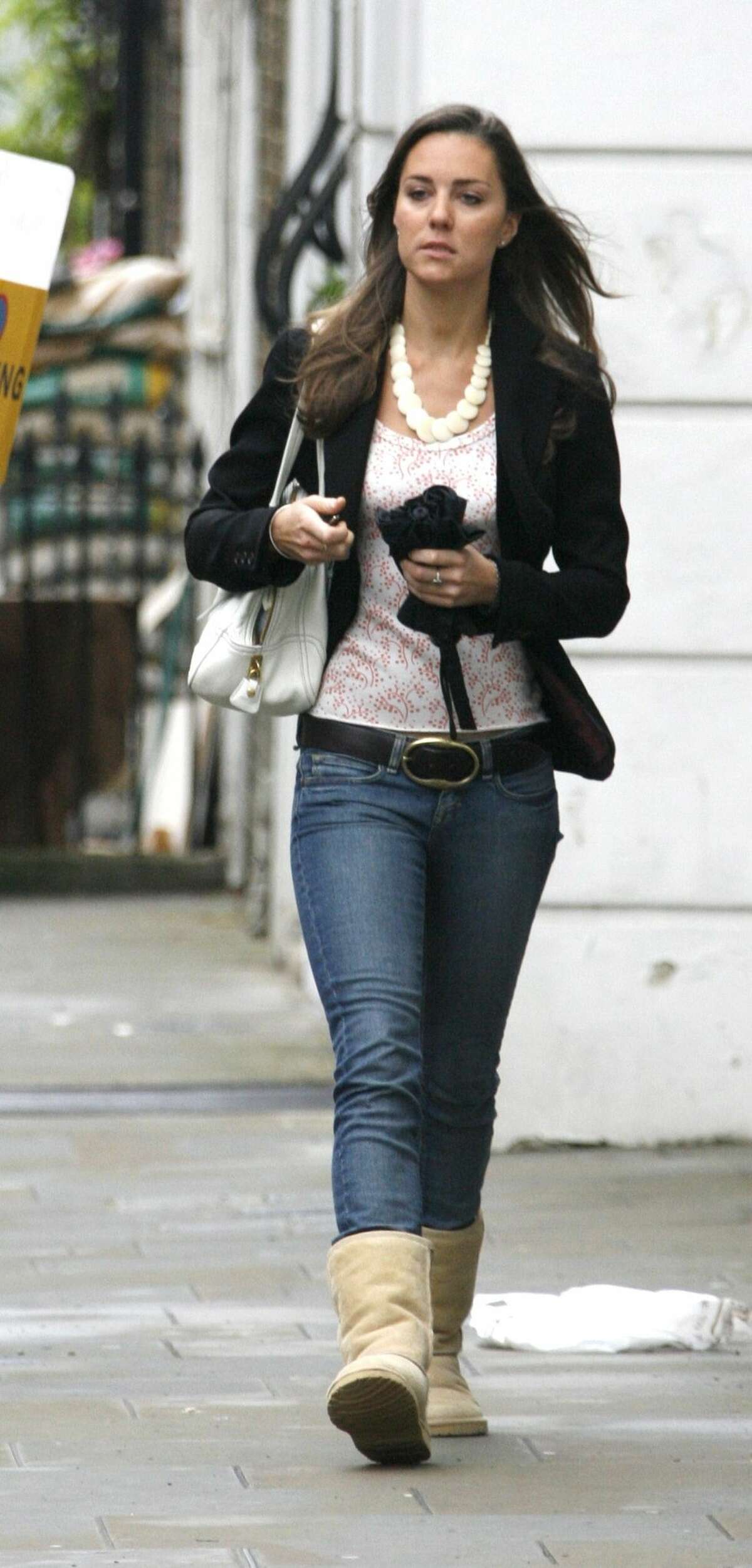 Kate Middleton Out in London in 2007.