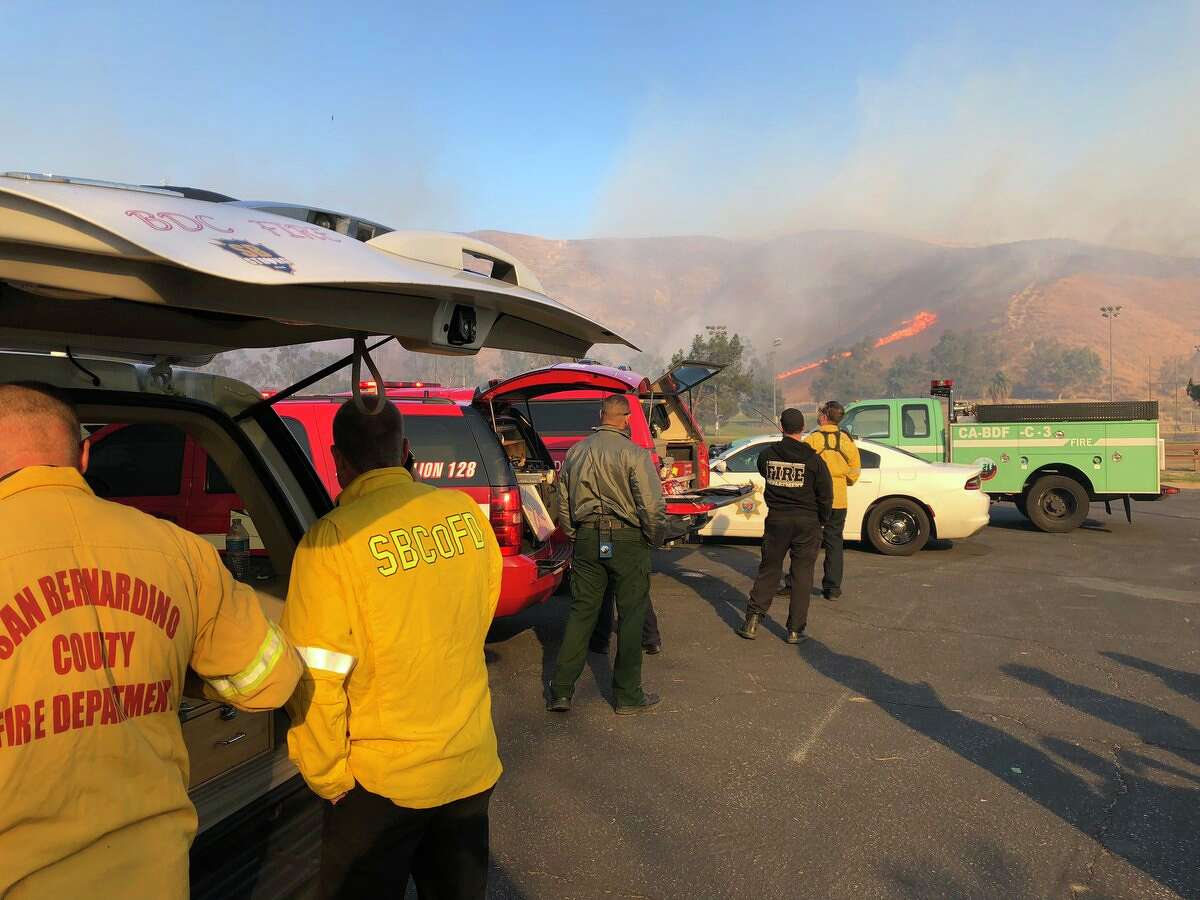 Fourth fire breaks out in San Bernardino, injuring two