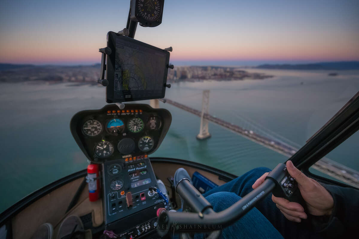 Local photographer's helicopter photos showcase San