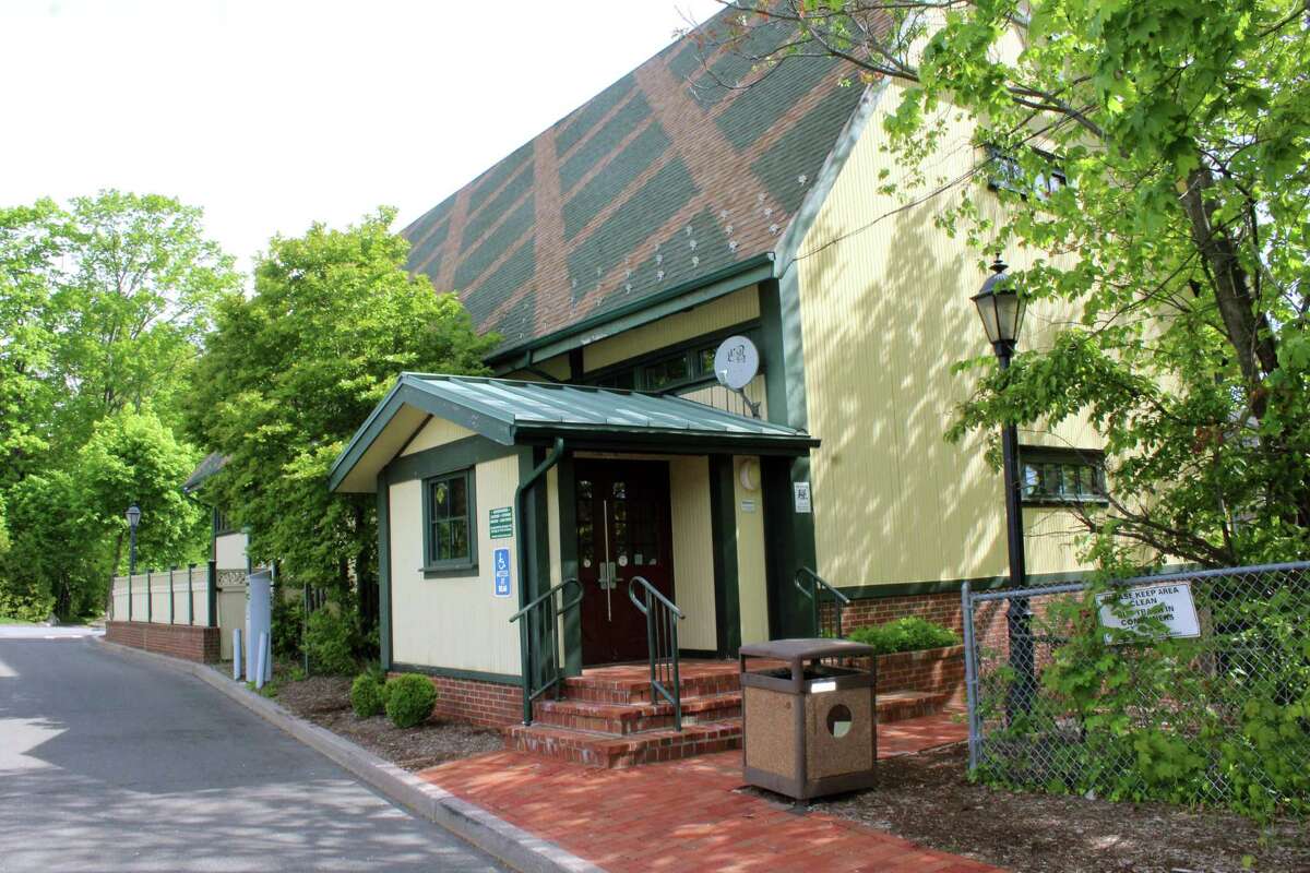 The former Outback Teen Center on May 16, 2017 in New Canaan, Conn.
