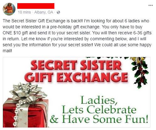 the secret society scam letter