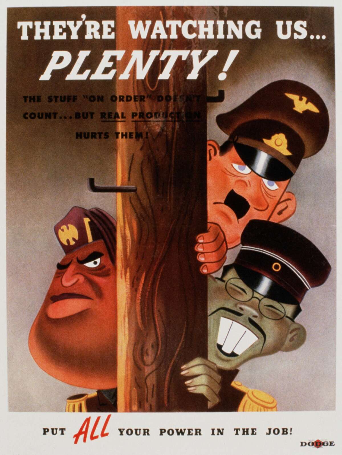 Photos U.S. propaganda art, posters of World War II