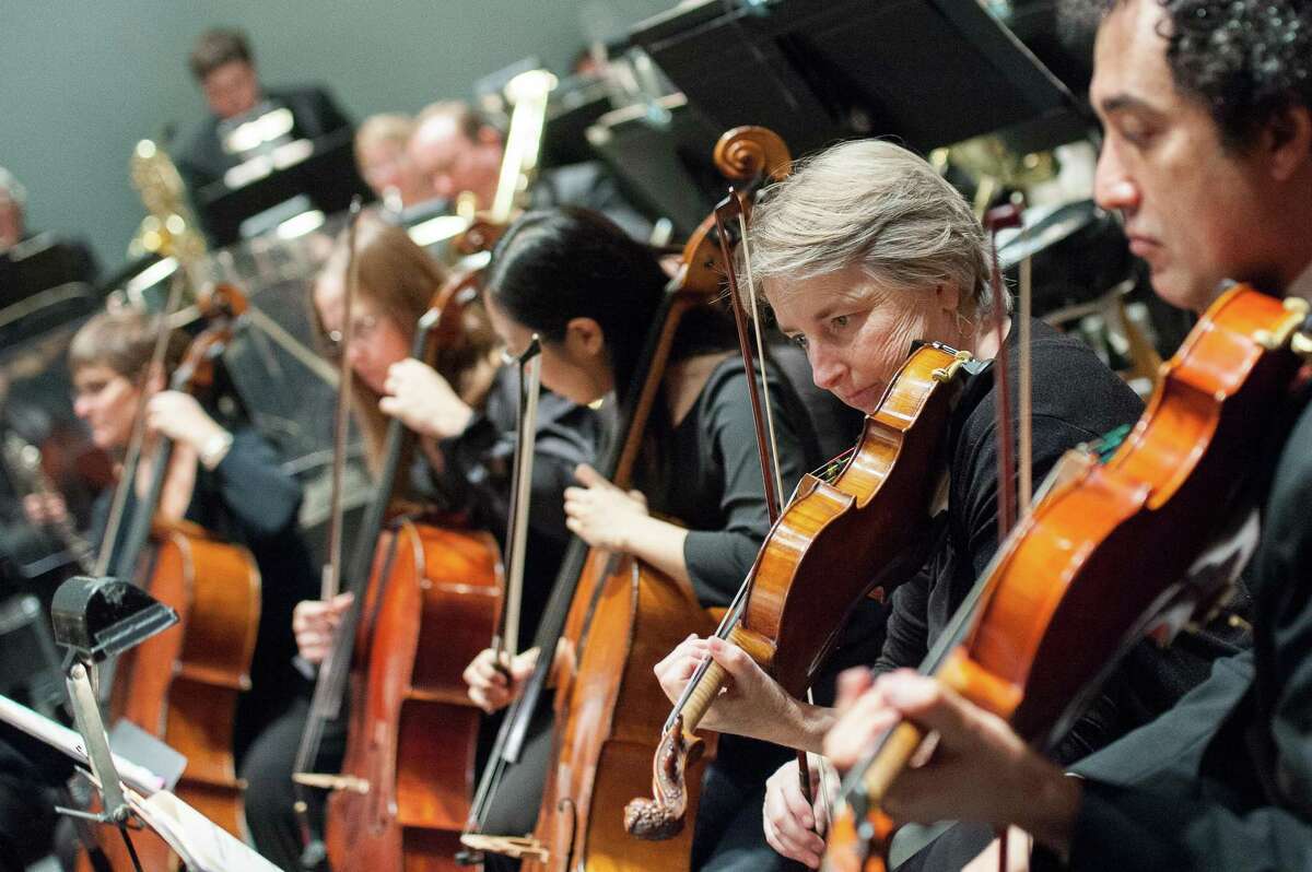 The lush, full sound of an orchestra can make the most simple holiday tune sound like a monumental piece. Several orchestras in the region will present holiday concerts Dec. 15-17. Above is a file photo from the New Haven Symphony Orchestra.