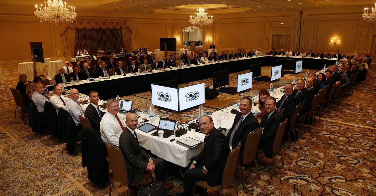 MANALAPAN, FL - DECEMBER 7: The NHL ruling and governing body meets at the NHL Board of Governors meeting on December 7, 2017 in Manalapan, Florida. (Photo by Eliot J. Schechter/NHLI via Getty Images)