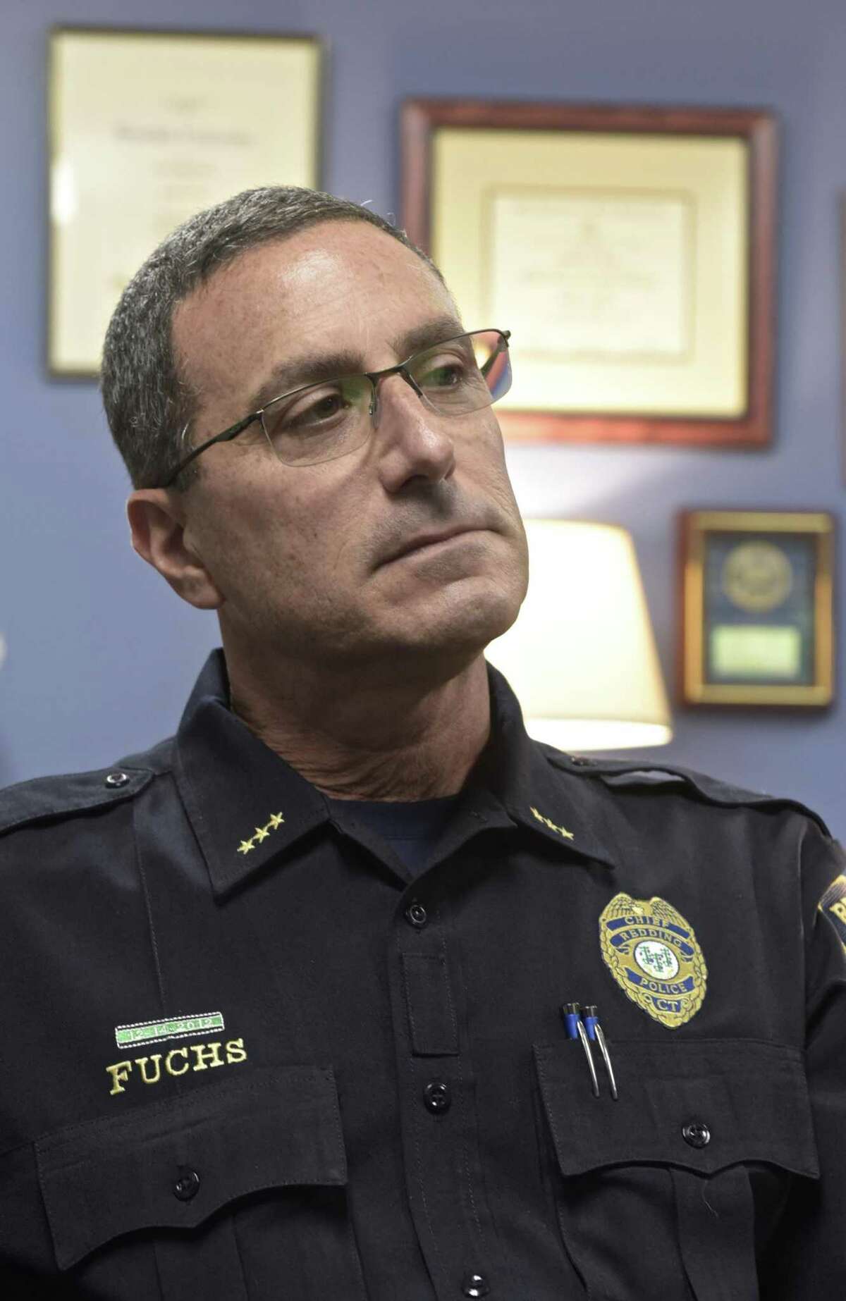Redding Police Chief Doug Fuchs