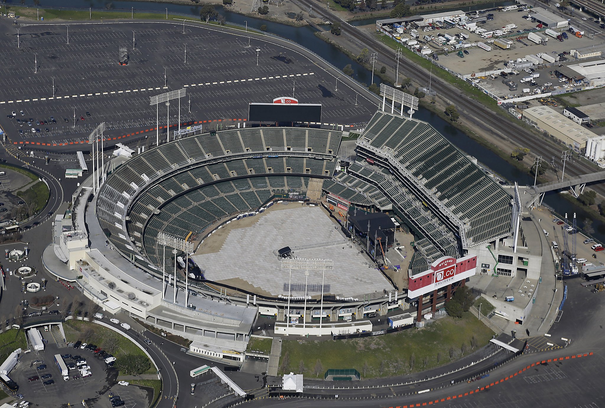 Oakland Has A Plan B For A’s. It’s Called The Coliseum.