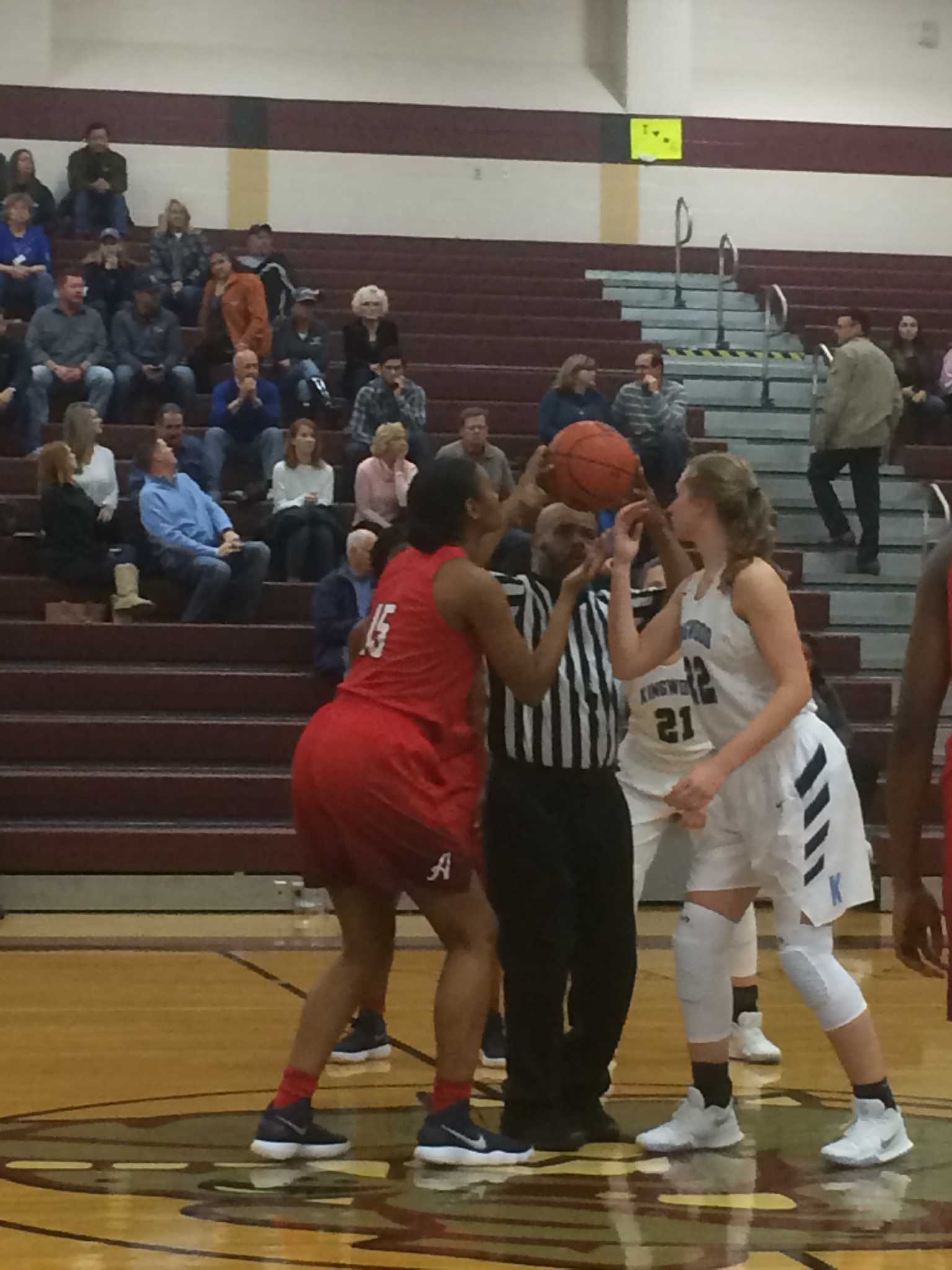 Lady Eagles defense smothers Lady Mustangs in district opener