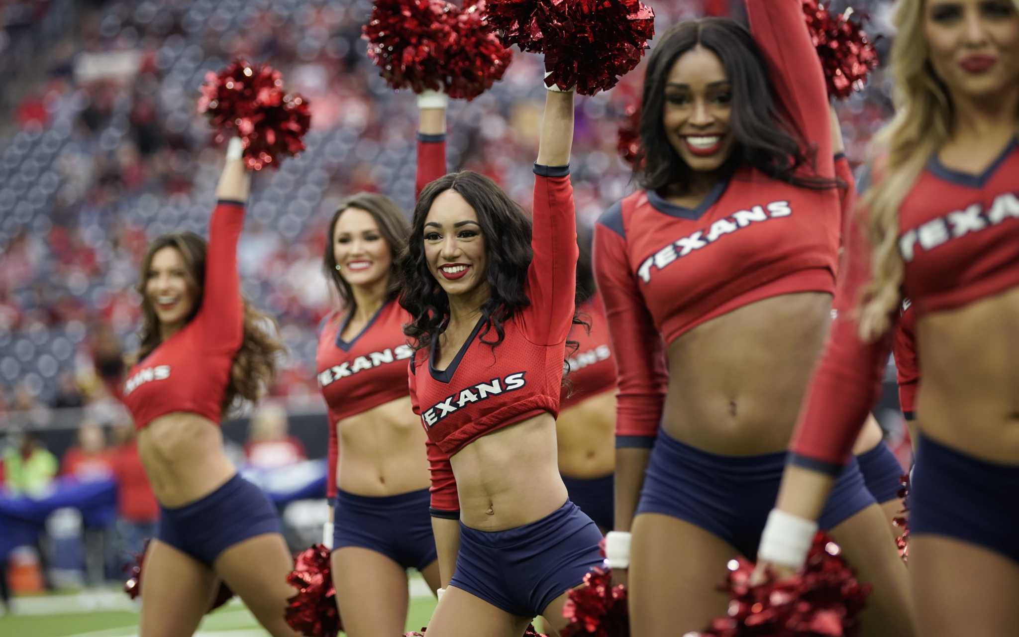 Simone Biles Slays Guest Performance With Texans Cheerleaders