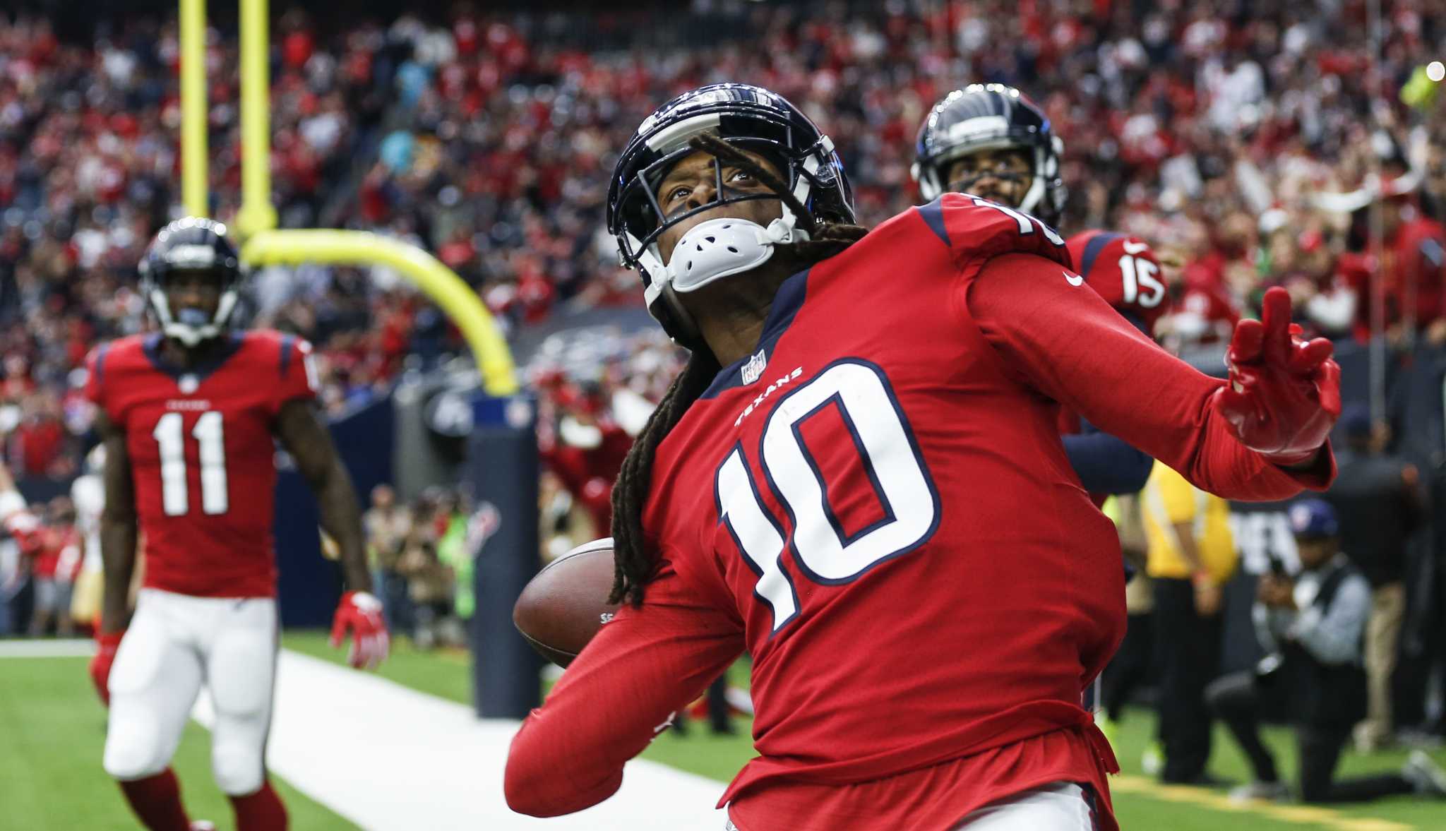 Texans' DeAndre Hopkins wants Oilers jersey back in Houston