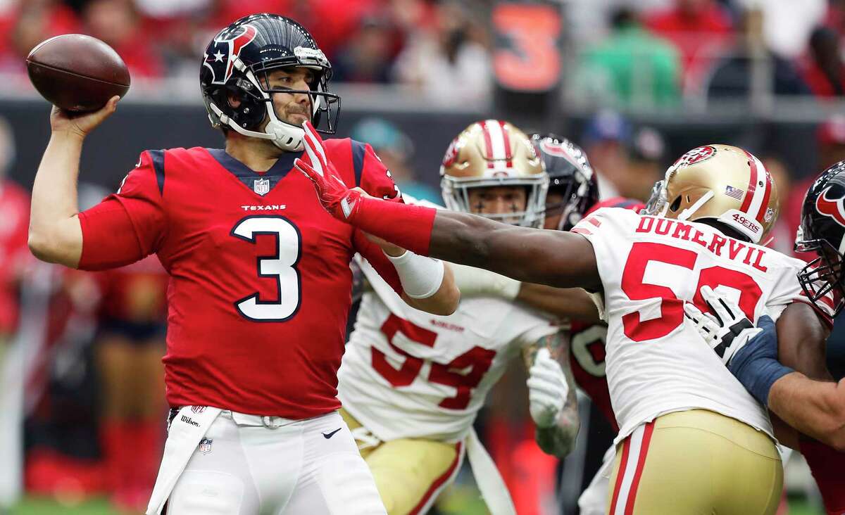 Game in 40' - Houston Texans @ San Francisco 49ers 