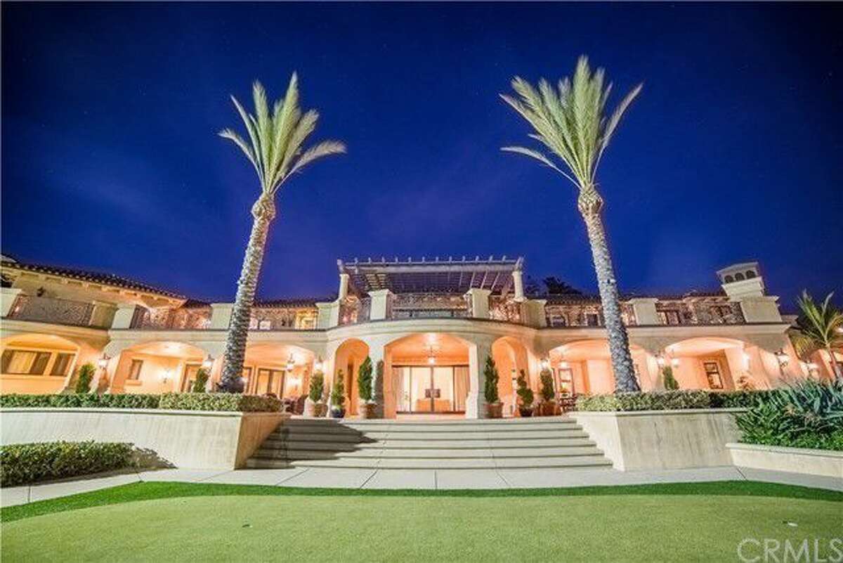The estate of Lynsi Snyder, the billionaire president of In-N-Out Burger, at 340 Old Ranch Road, Bradbury, California, is listed at $19,799,000. The Mediterranean-style home was built in 2010 and features a 2,500-square-foot guest house and a fully equipped indoor batting cage.
