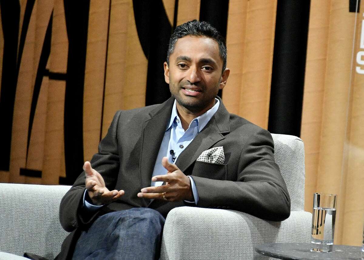 Chamath Palihapitiya, the founder and CEO of Social Capital, speaks onstage at the Vanity Fair New Establishment Summit at Yerba Buena Center for the Arts on Oct. 19, 2016 in San Francisco.