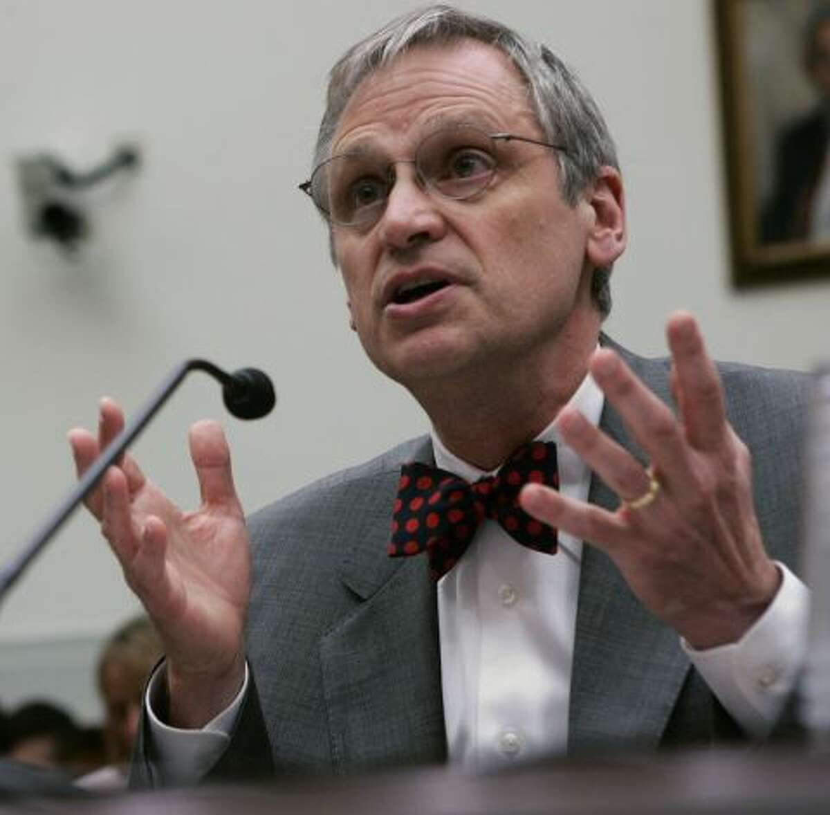 Rep. Earl Blumenauer (D-OR) joined Nebraska Republican Rep. Doug Bereuter in sponsoring the 2003 bill that, among other things, would have triggered buyouts for homes that experienced two flood losses. Ultimately, the bill was watered down. Now: Bluemnauer continues to champion flood insurance reform in Congress.