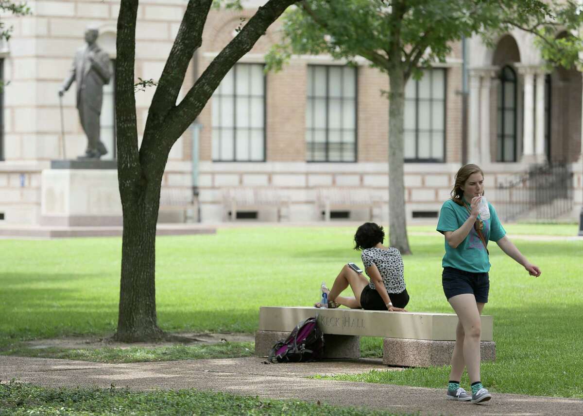 A closed Facebook group, "rice university places i've cried," allows students to voice concerns and support each other.