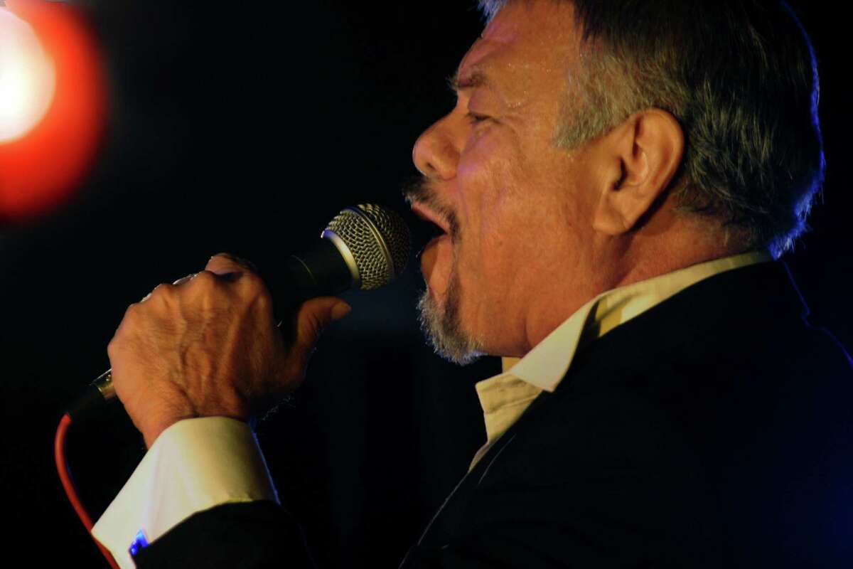 Joe Hernandez, known fondly as "Little Joe" by his legion of fans, sings his heart out during a 2014 holiday concert in Victoria. The legendary Tejano singer will be in San Antonio on Feb. 8, 2015, in concert at the Guadalupe Theater.