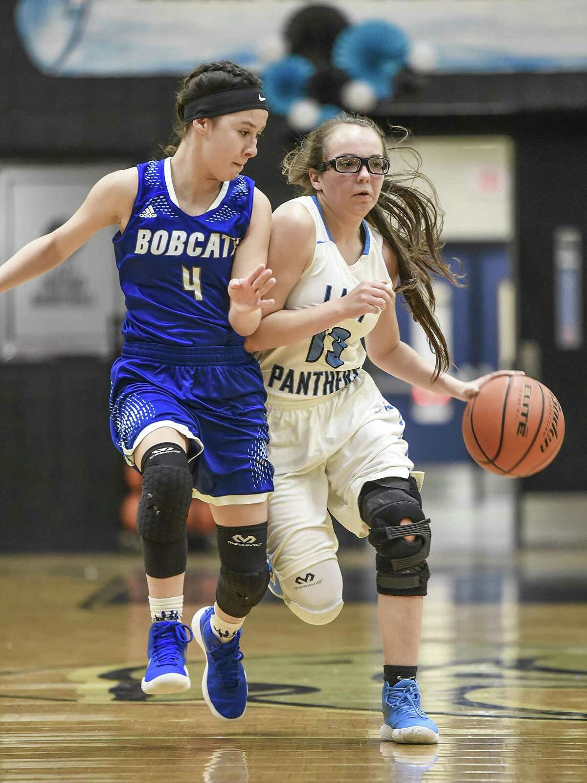United South guard Stefanie Galindo scored 10 points as the Lady Panthers won 85-78 over South San to advance to the regional quarterfinals of the postseason. She was one of five in double figures.