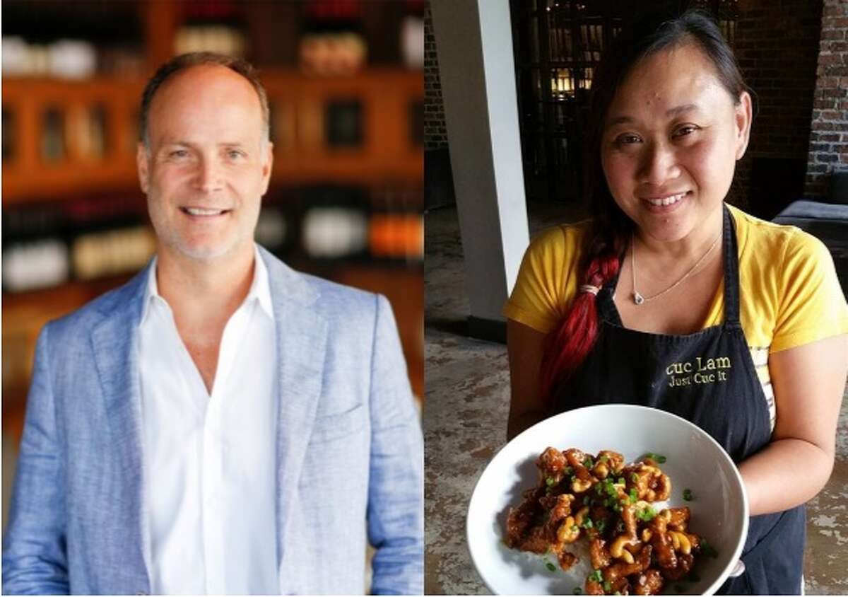 Restaurateur Jerry Lasco, left, is collaborating with Cuc Lam, right,  to open Sing, a new Singaporean-inspired restaurant opening in the Garden Oaks/Oak Forest neighborhood in spring 2018. The restaurant also will feature dishes from China, Vietnam, Thailand, India and Malaysia.