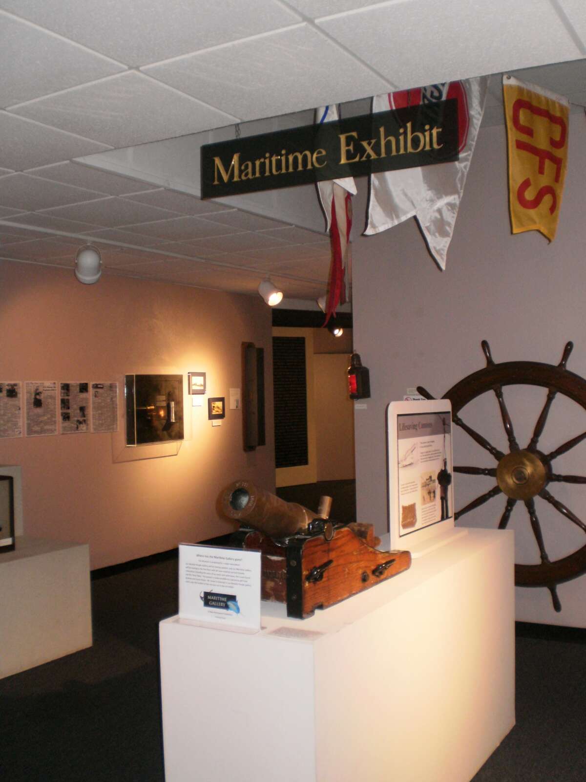 The Museum of the Gulf Coast will unveil its new exhibit, Texas-Navy Maritime Gallery, on Friday, Dec. 15, 2017. Photo courtesy of the Museum of the Gulf Coast.
