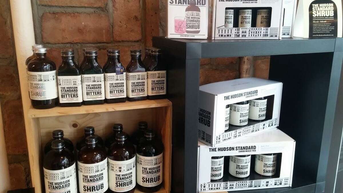 The Hudson Standard shrubs and bitters.
