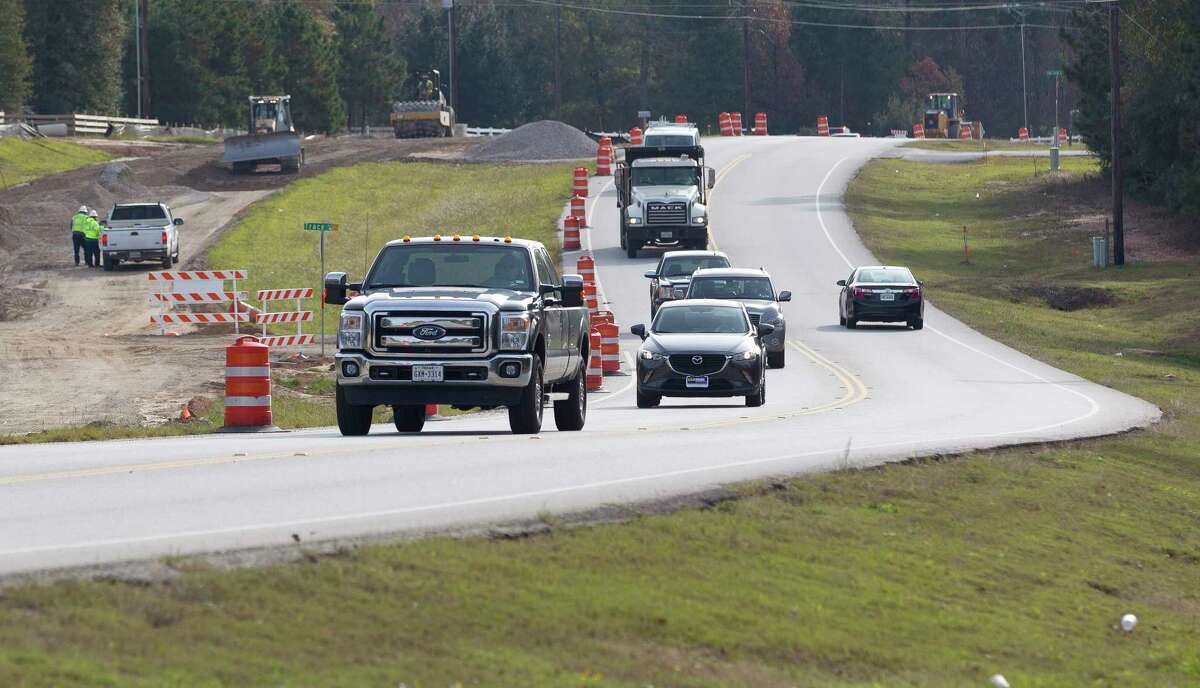 Construction continues on the widening of the Fish Creek Thoroughfare, part of the $280 million road bond referendum passes by voters in November 2015, Wednesday, Nov. 13, 2017, in Montgomery.