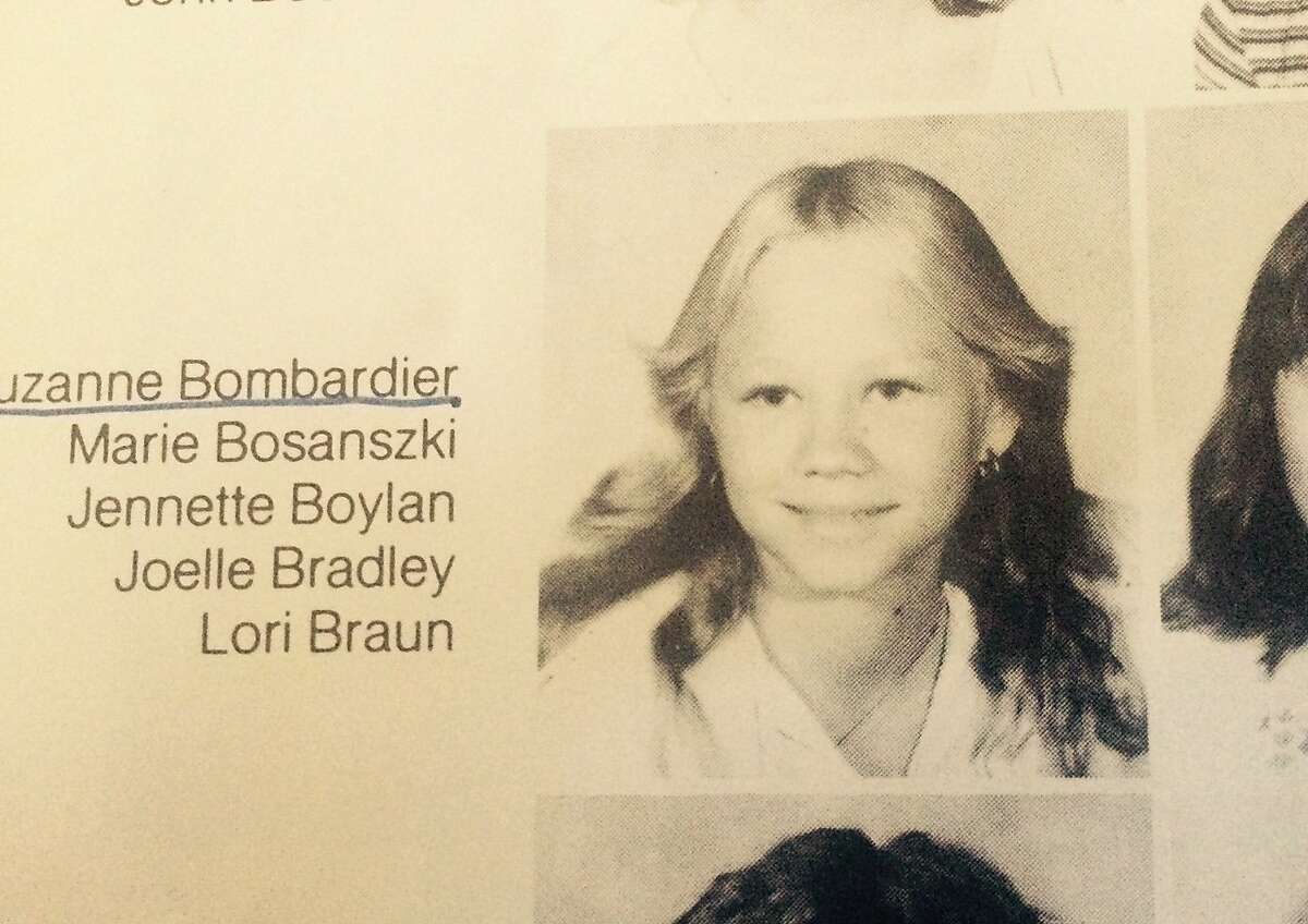 Suzanne Bombardier's 7th grade yearbook photo