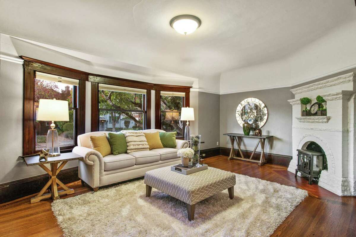 Soaring gable, original details define classical home in Alameda