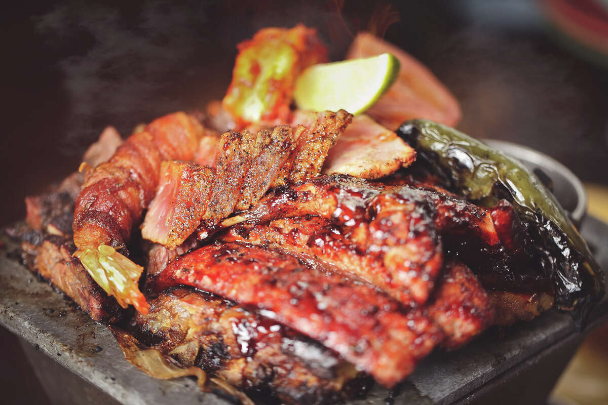 The Laurenzo family has opened a new El Tiempo Cantina at 20237 Gulf Freeway in Webster. It is the eighth El Tiempo in the Houston area. Shown: Mixed parrilla.