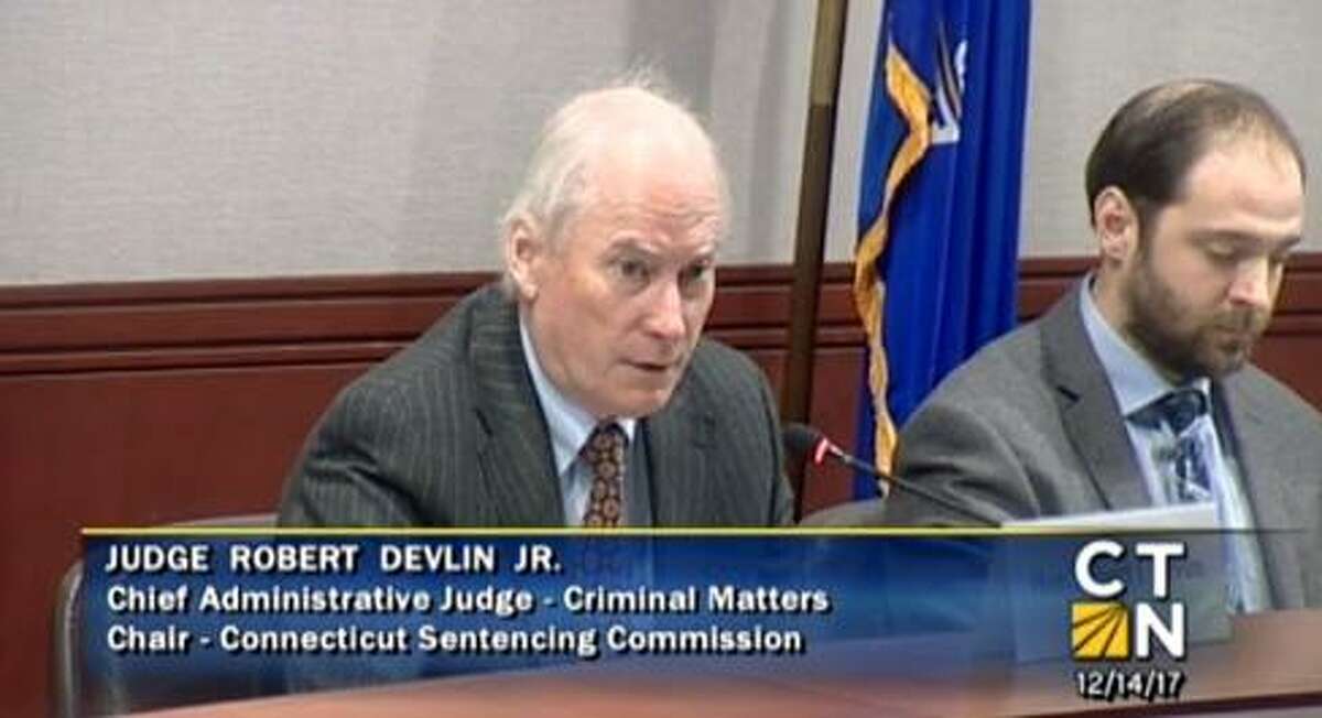 Judge Robert Devlin, co-chairs the Sentencing Commission