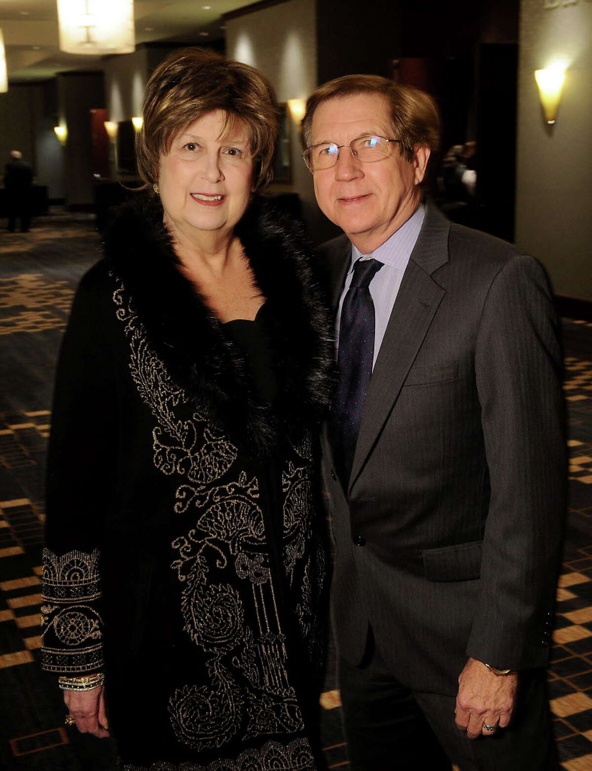 JoDee and Cliff Wright at Spec's annual Virtuoso Gala at the Royal Sonesta Hotel Wednesday Dec. 06,2017. (Dave Rossman Photo)