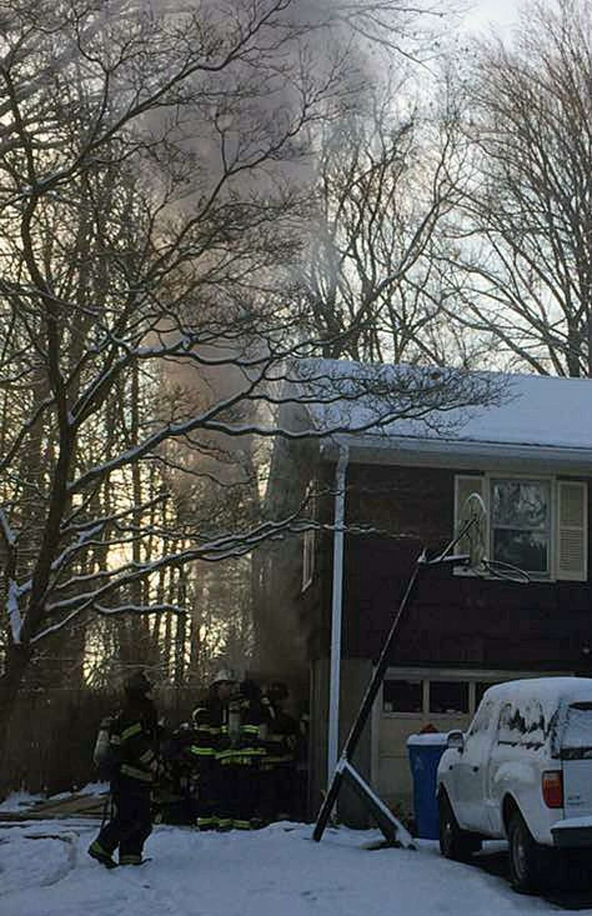 Monroe firefighters respond to 2 unrelated fires on same street