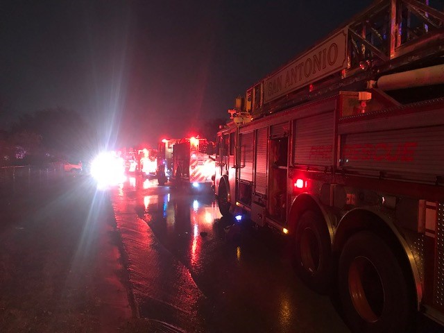 Firefighters battle duplex fire on far West Side Saturday night