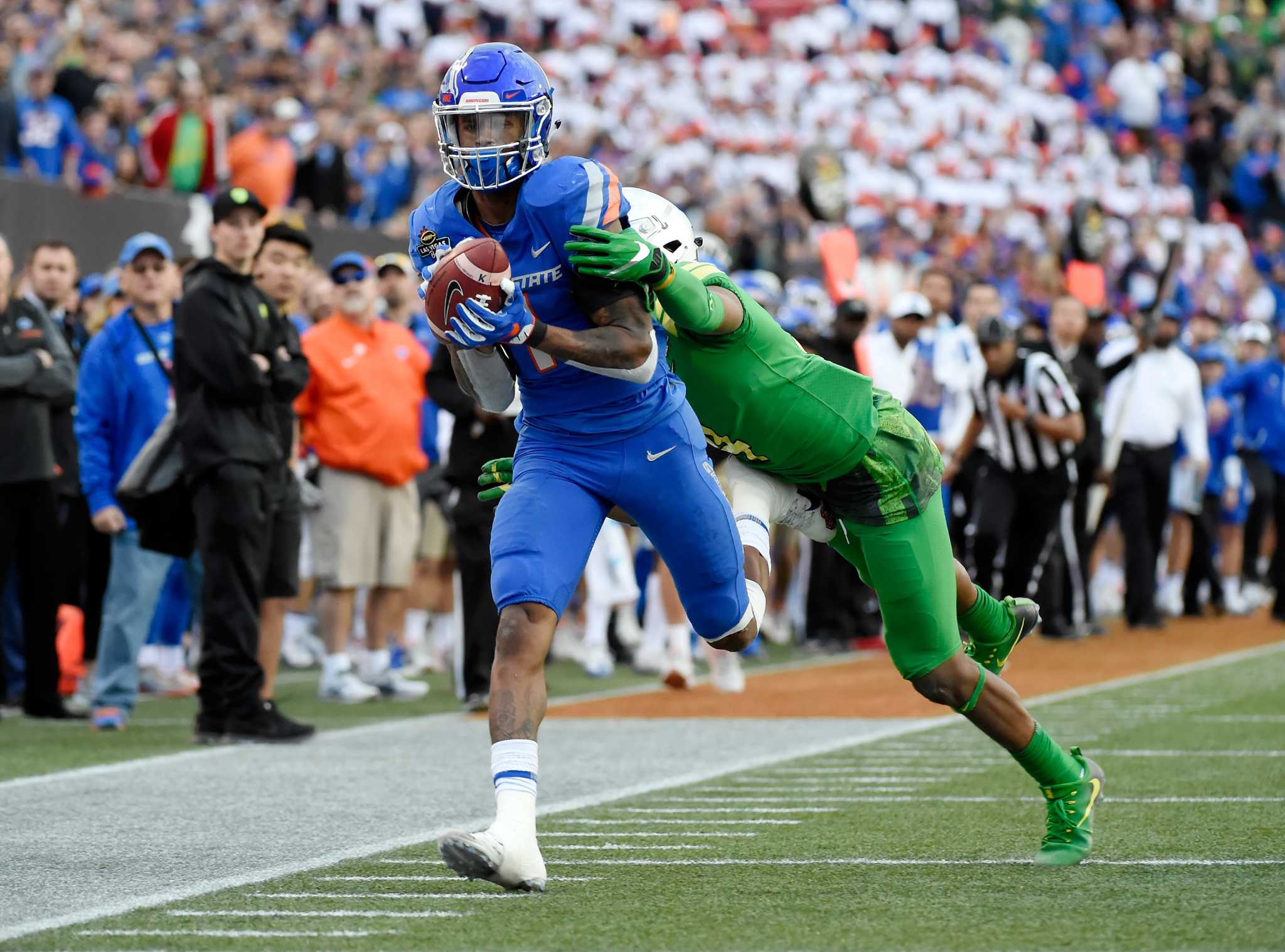 Boise State's Cedrick Wilson delivers in Las Vegas Bowl