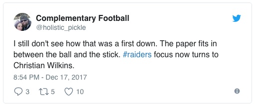 Bizarre official explanation leads to even more confusion about  unprecedented folded paper first down measurement in Raiders vs Cowboys -  Silver And Black Pride