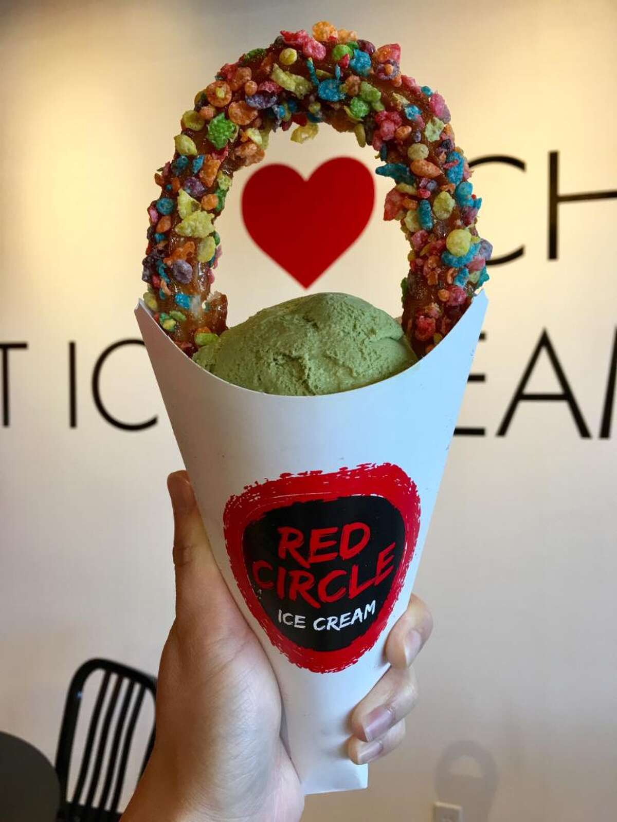 Red Circle Ice Cream is bringing its whimsical loopedchurro desserts