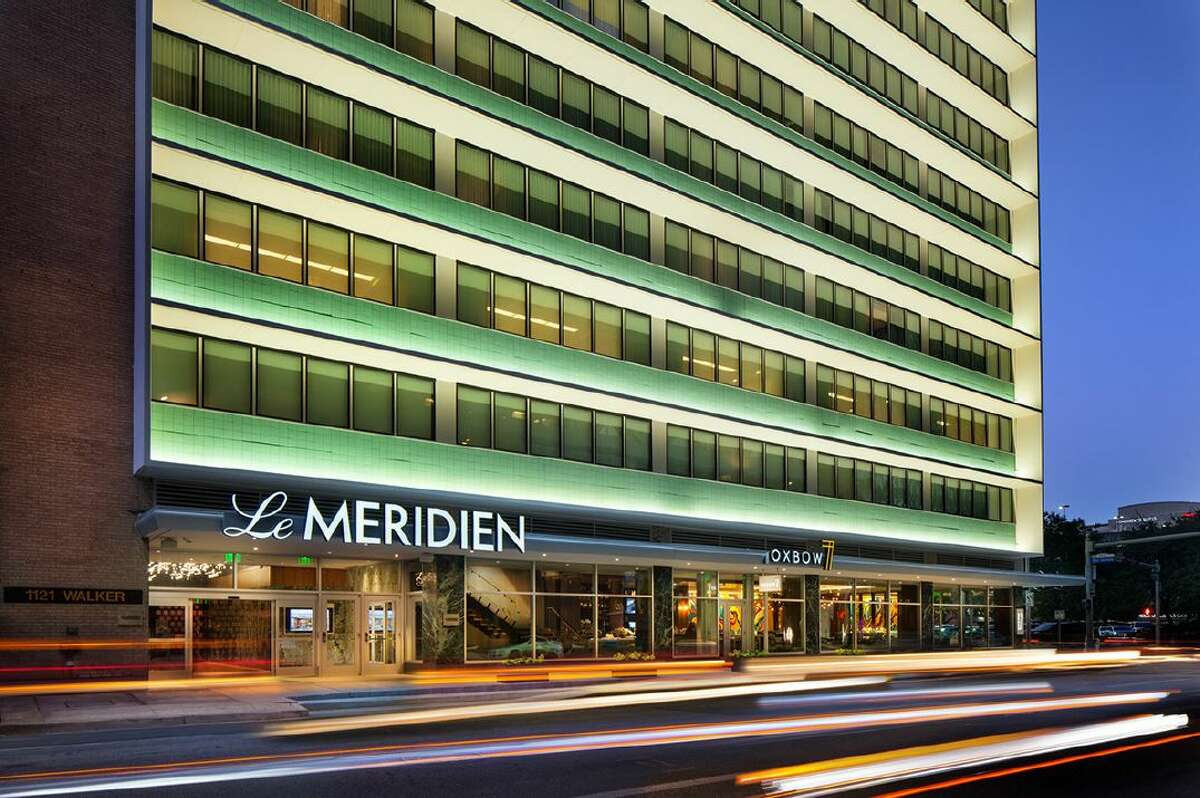 What was once the Melrose Building, a 21-story office tower, is now the Le Méridien hotel in downtown Houston.